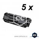 Kit 5 Toner per HP 1010 1012 1015 1018 Q2612A
